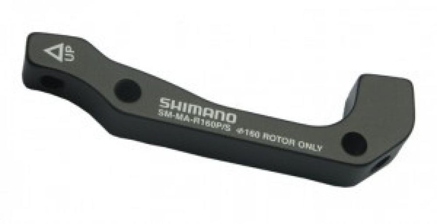 SHIMANO Scheibenbremsadapter SM-MA-R160P/S für 160mm Bremsscheiben, hinten PM IS