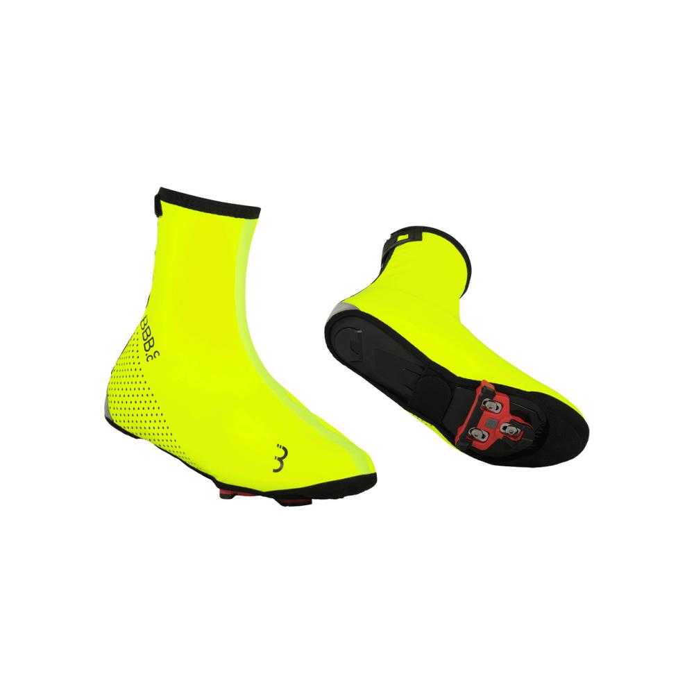 BBB Cycling BWS-23 Überschuhe WaterFlex 3.0 Größe 23 neon - wasserdichter Wetterschutz