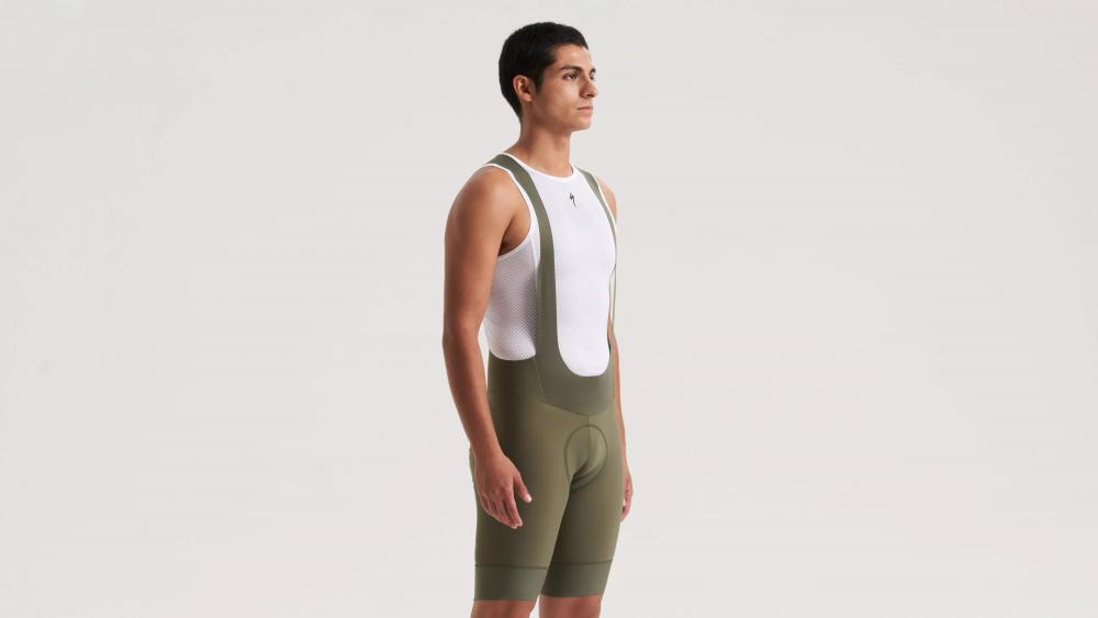 PRIME Herren Mountainbike Hose BIB SHORT MEN OAKGRN XL - Bibshort