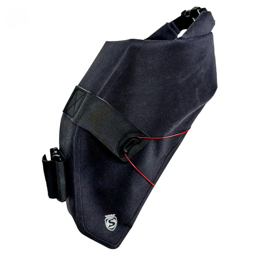 SILCA Grinta Adventure Bag - Wasserdichte Roll-Top Satteltasche 2-5 Liter, robuster BOA-Verschluss, aus recyceltem Material, ideal für Bikepacking und Abenteuer