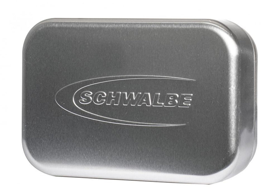 Schwalbe BIKE SOAP Alu-Box 3-teilig - robuste Aufbewahrung ohne Seife