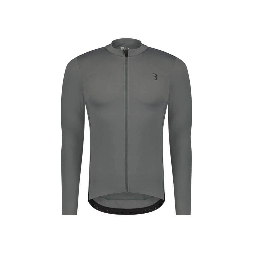 BBB Cycling BBB Langarmtrikot Essence LS XL grau - unverzichtbares Frühjahrs-Langarmtrikot