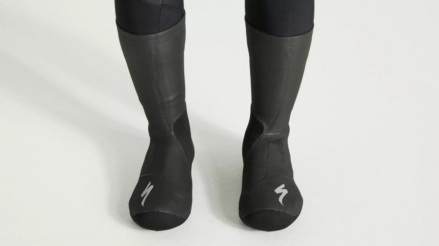 NEOPRENE SHOE COVER BLK M/L - Wasserdichte Neopren Überschuhe Schwarz Größe M/L - Schuhüberzug