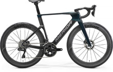 Merida REACTO TEAM Aero-Rennrad Carbon - Größe M, Halo Green UD Slate Grey, Shimano Dura-Ace Di2, Vision Metron 60 RS
