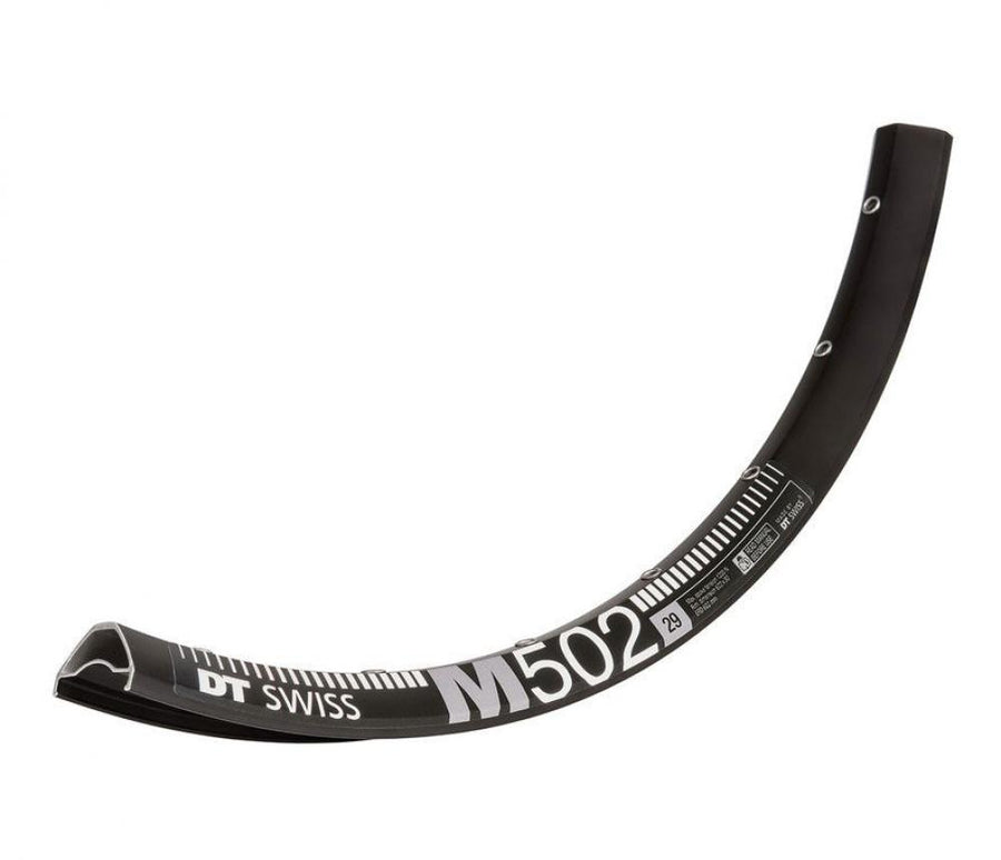 DT Swiss Felge M 502 29 Zoll 32 Loch Schwarz, robuste Trail-Felge mit 30 mm Innenbreite.
