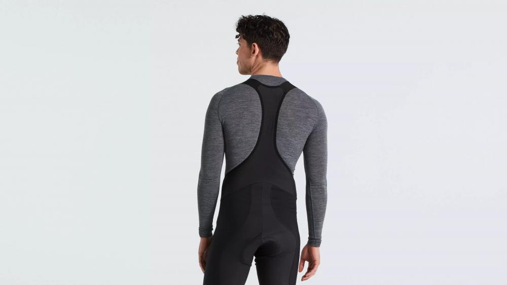 SEAMLESS MERINO BASELAYER LS MEN GRY L/XL - Bekleidung