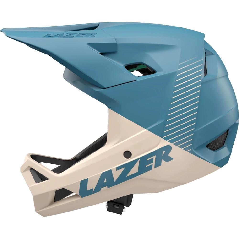 LAZER Helm Chase KinetiCore Matte Sandstorm (M) - Fullface-Schutz für anspruchsvolle Abfahrten