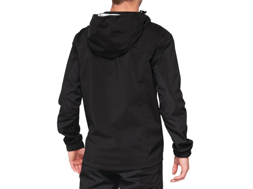 100% Hydromatic Jacket M black - leichte, wasserdichte Bike-Jacke