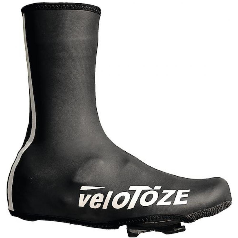 VeloToze Überschuh Neopren wasserdicht S schwarz - warmer, trockener Fahrkomfort