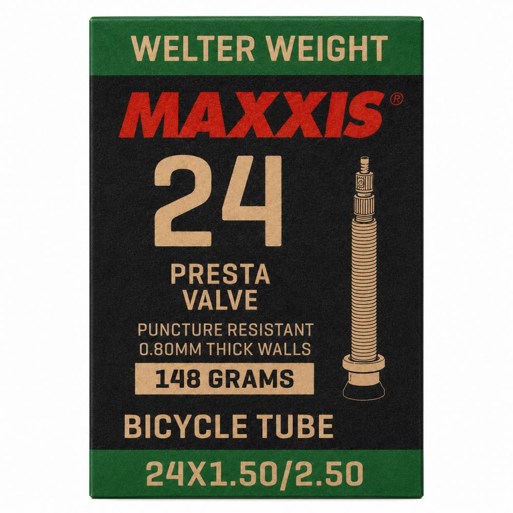 Maxxis WelterWeight Schlauch 24 x 1,50-2,50 Zoll - 40/63-507, SV 48 mm