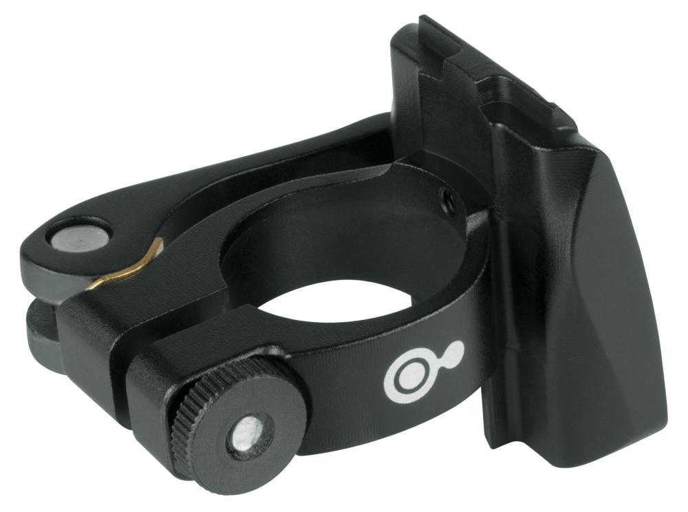 MonkeyLink QR ML-1 Sattelklemme 34,9 mm schwarz  Schnellspanner für einfache Montage von Rücklicht oder Schutzblech