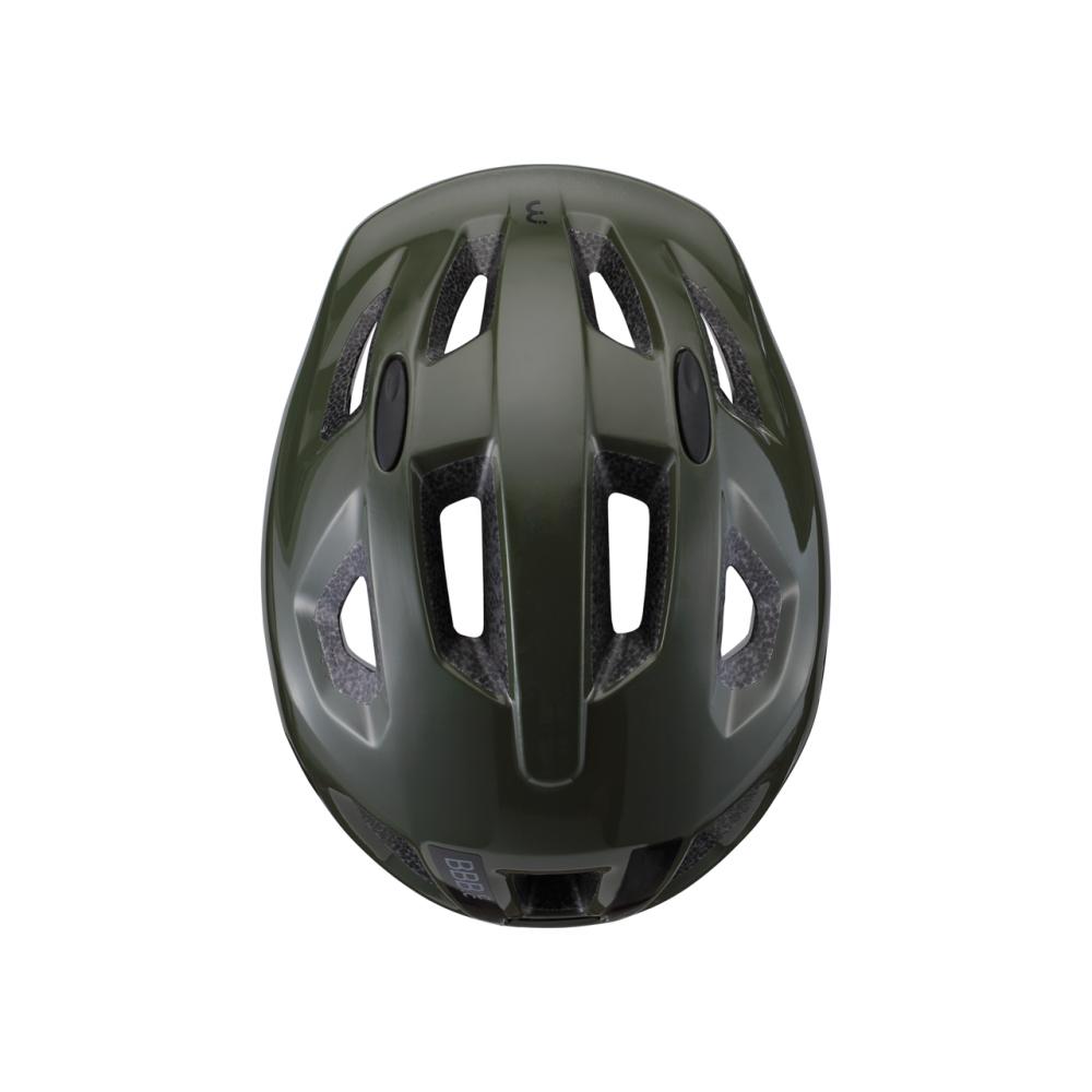 BBB Cycling Kinderhelm Hero M (52-56 cm) grün Avocado - sicherer Alltagshelm für Kids