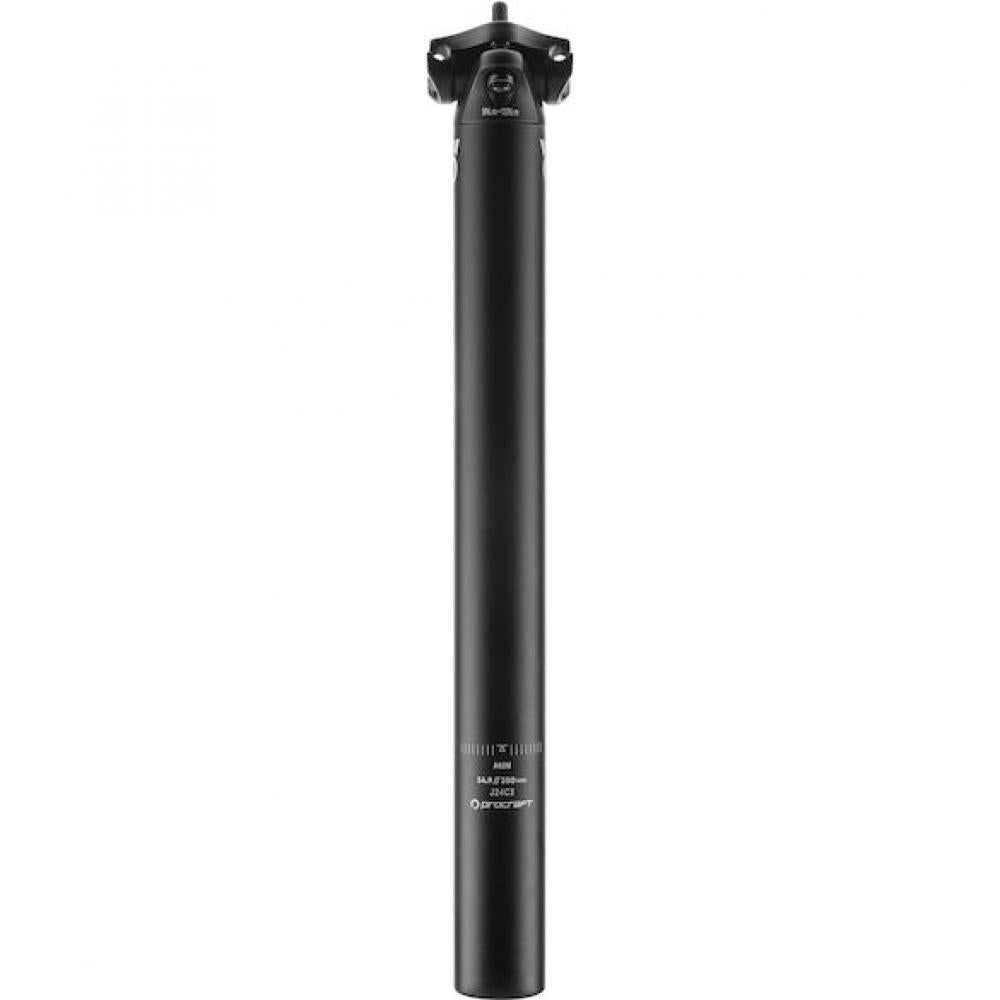Procraft Sattelstütze Allround Essential 34,9 x 350 mm Schwarz - robuste Allround-Lösung