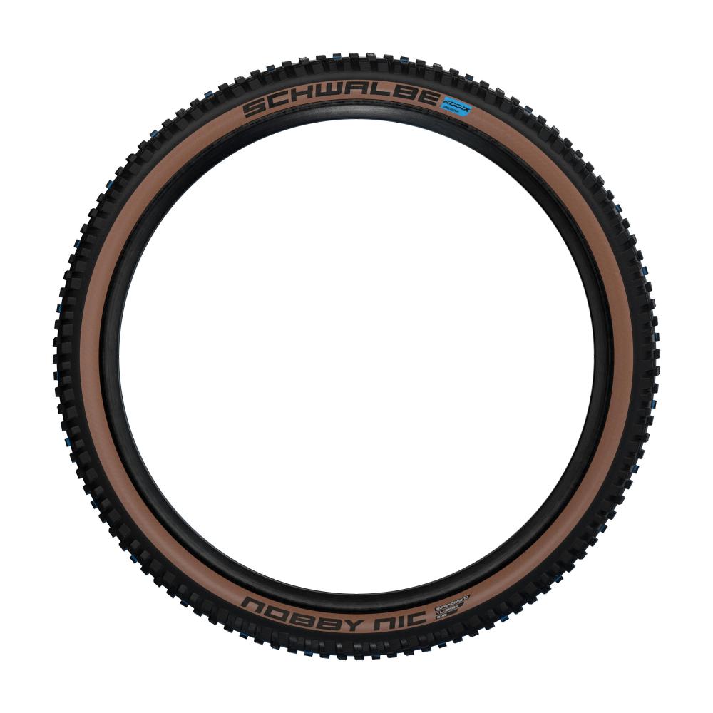 Schwalbe Nobby Nic Fahrradreifen 26x2.40 schwarz braun TLE E-50 faltbar.