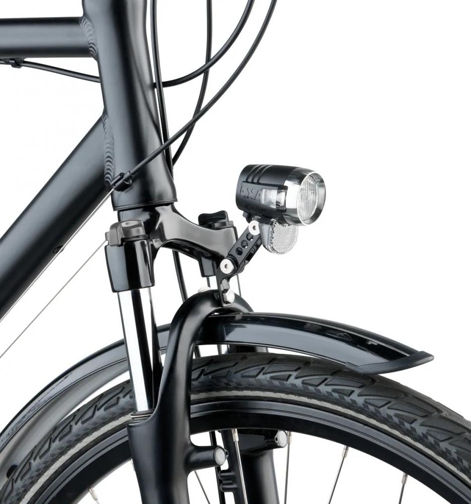 AXA Blueline50-T LED-Dynamo-Scheinwerfer 50 Lux - Fahrradlampe mit Standlicht