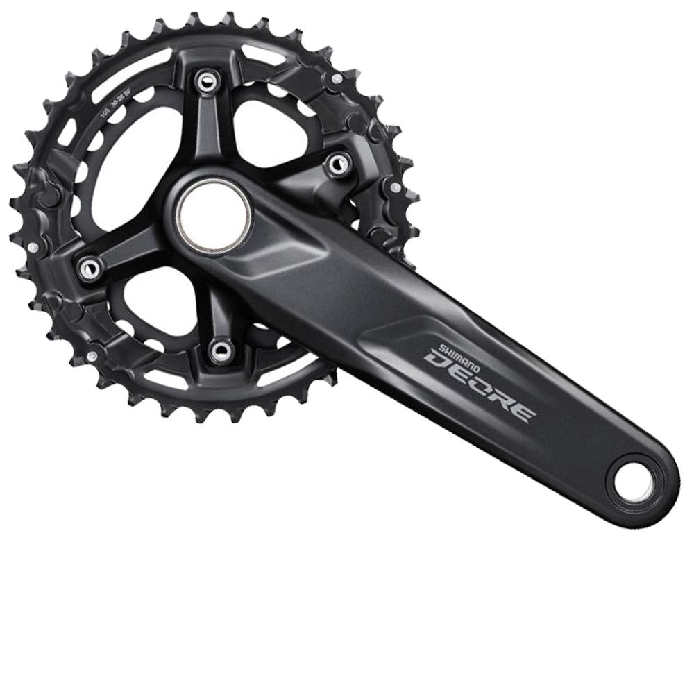 SHIMANO Kurbelgarnitur DEORE FC-M4100 Kurbelgarnitur - 10-fach, 170 mm, 36-26 Zähne, 26 Zähne
