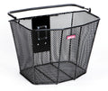 Unix Lenkerkorb Vicario 34x27x25cm, schwarz, engmaschig