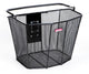 Unix Lenkerkorb Vicario 34x27x25cm, schwarz, engmaschig