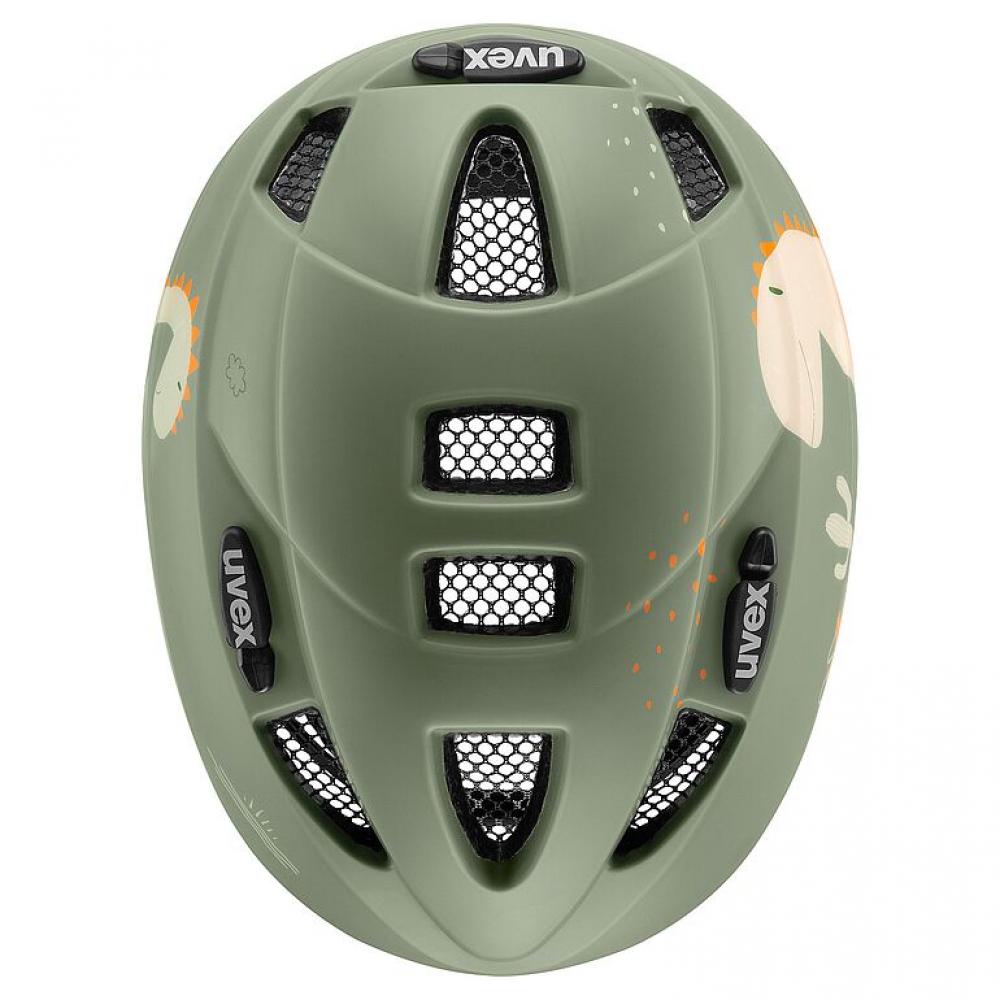 uvex kid 2 cc Fahrradhelm sage green dino matt 46 bis 52 Zentimeter