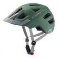 Cratoni Maxster Pro Kid Kinder-Fahrradhelm sage matt XS/S (46-51 cm) mit integriertem Rücklicht, 14 Belüftungsöffnungen und erweiterter Schläfen- und Hinterkopfabdeckung