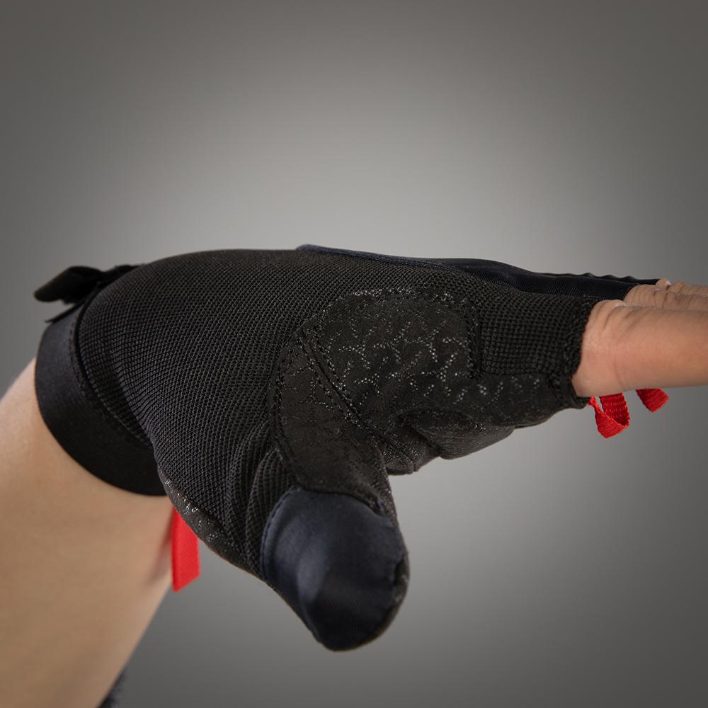 CHIBA Argon II Rollstuhlhandschuhe - Größe M, Schwarz