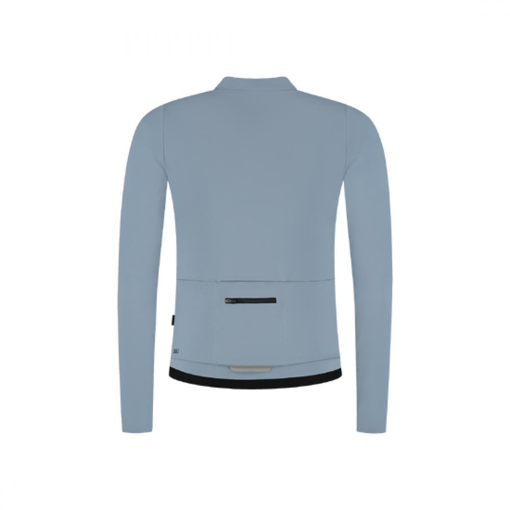 BBB Cycling Trikot Essence LS L eisblau L blau - atmungsaktives Langarm-Radtrikot