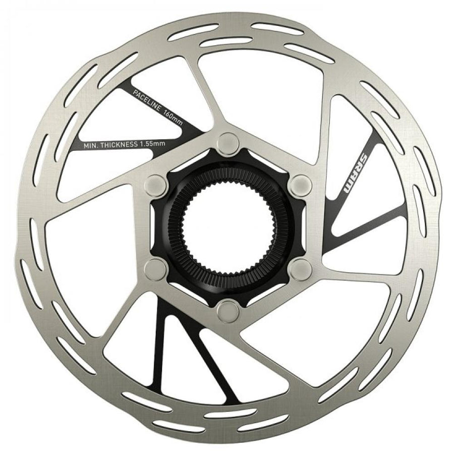 SRAM Paceline Bremsscheibe Centerlock 160 mm - Leises und kontrolliertes Bremsen