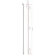 DT Swiss Speiche Competition 2.0 / 1.8 295 mm schwarz - vielseitige Hochleistungs-Speiche