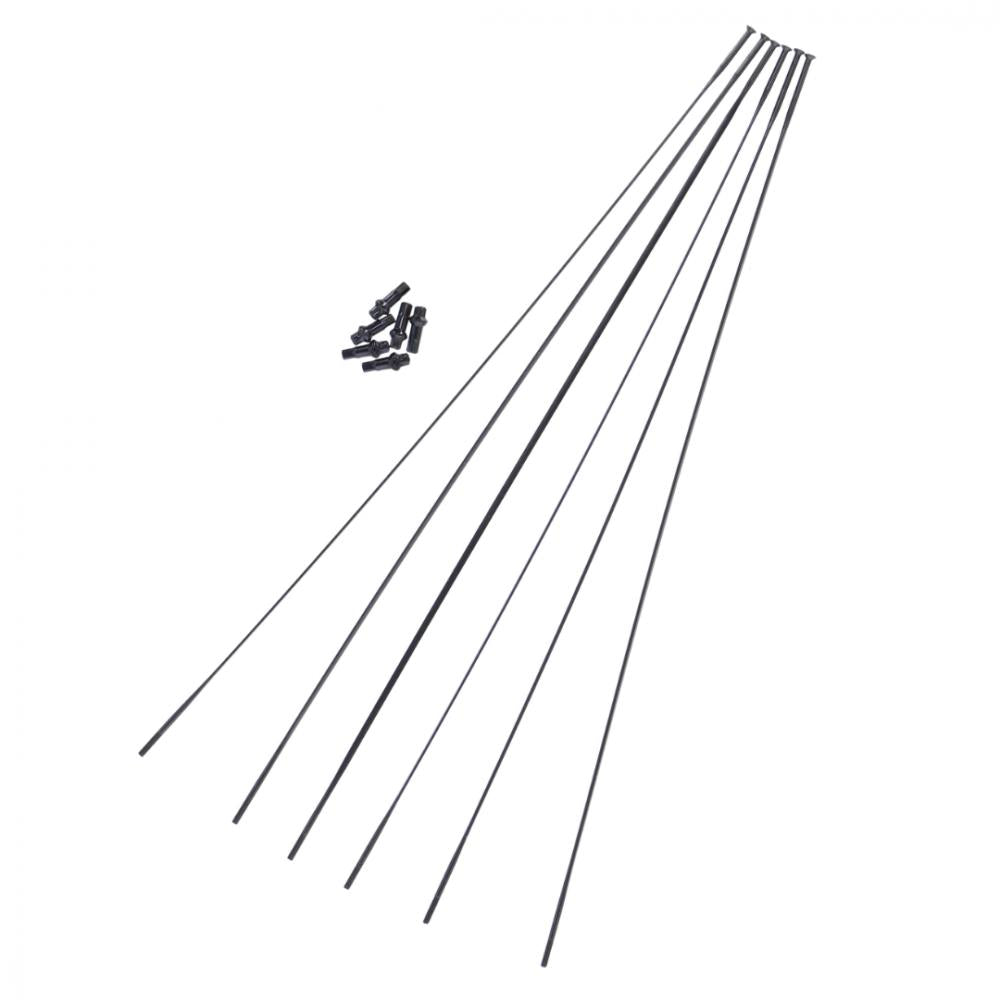 DT Swiss Speichenkit schwarz für XMC1200 SPLINE 27,5 VR/HR, Reparaturset mit Speichen und Nippeln.