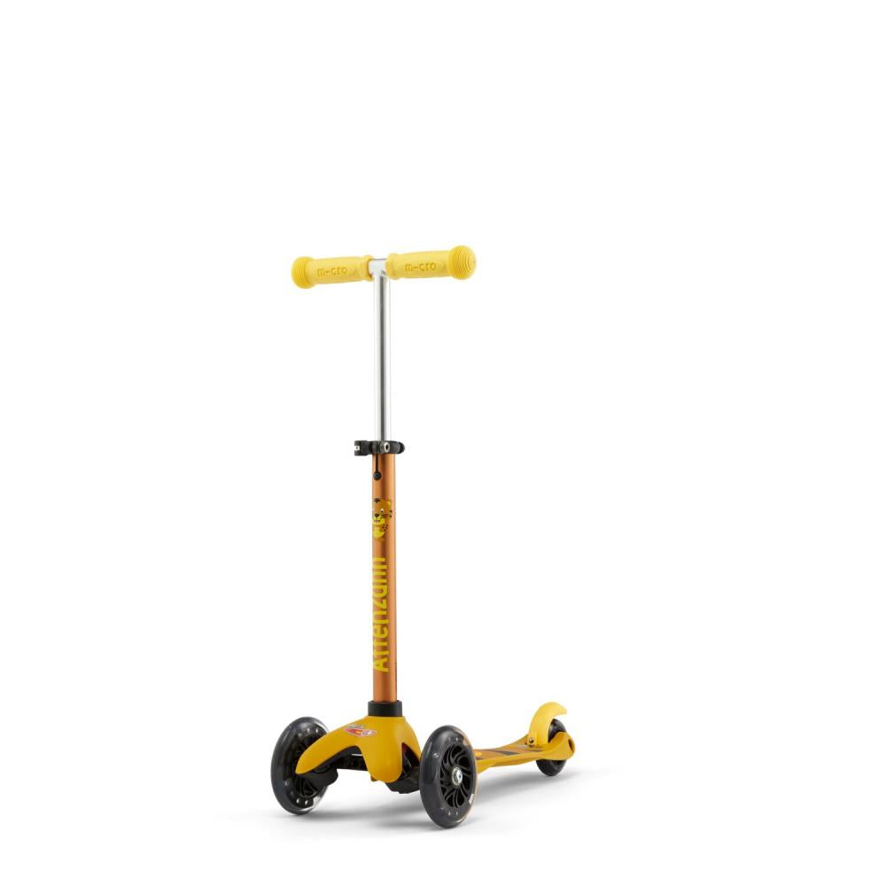 AFFENZAHN Roller Mini Tiger Gelb