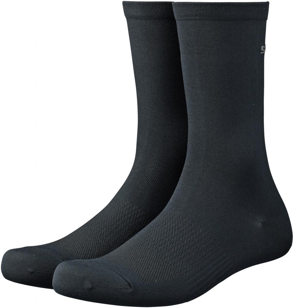 SHIMANO PERFORMANCE SOCKS BLACK Größe L/XL BLACK - leistungsstarke Radsocken