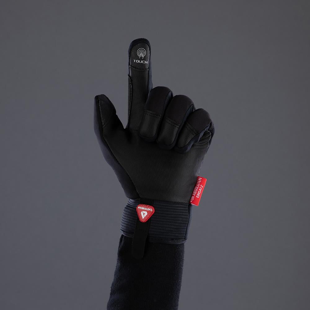 CHIBA Thermo X-Cross - wasserdichte Radhandschuhe, Touchfinger, Größe 11,5