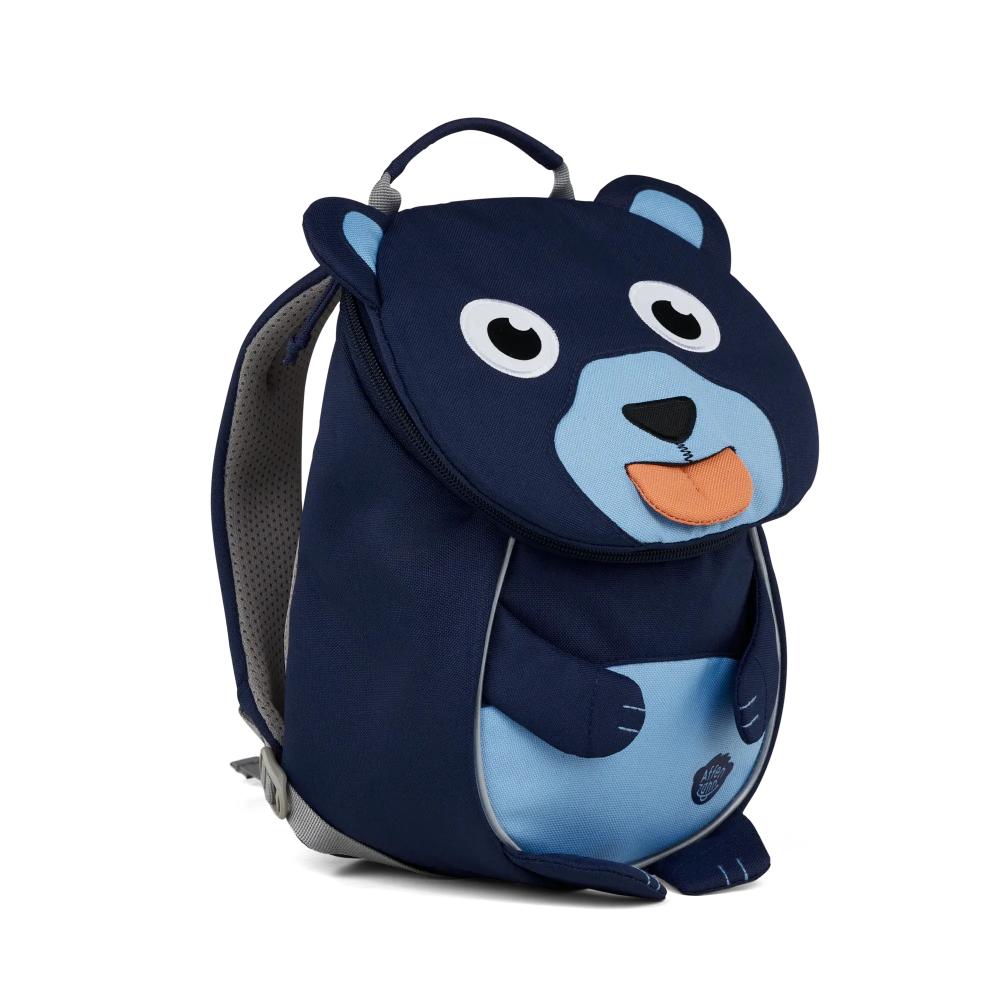 Affenzahn - Kinderrucksack Kleiner Freund Bär - Small Friend - Ergonomisch, reflektierend, nachhaltig, verstellbare Träger, 4 Liter Volumen