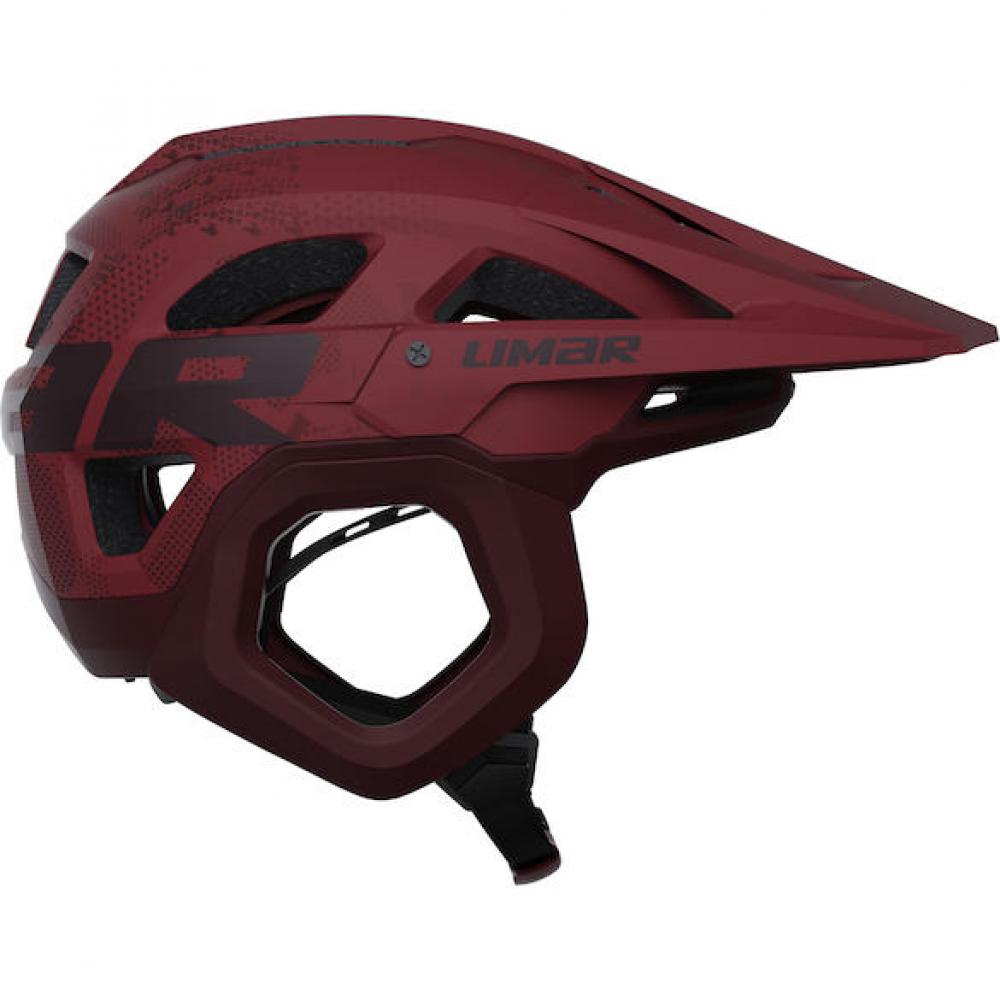 Limar Etna + Mips Matt Claret L Violett - Trail-Helm mit PROXEAR® und Top-Schutz