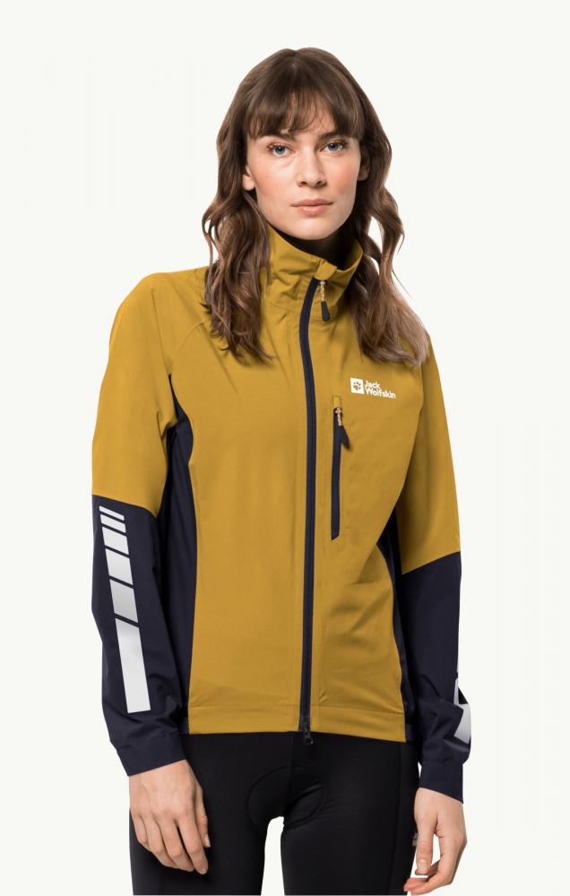 Jack Wolfskin Morobbia 2.5L Jkt W Texapore Regenjacke Golden Spice Größe L