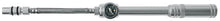 SKS MSP Dämpferpumpe, 20 bar, Aluminium, abschraubbarer Stahlflexschlauch, integriertes Druckablassdrehrad, 2-Stufen-Verschraubung, inkl. Tasche