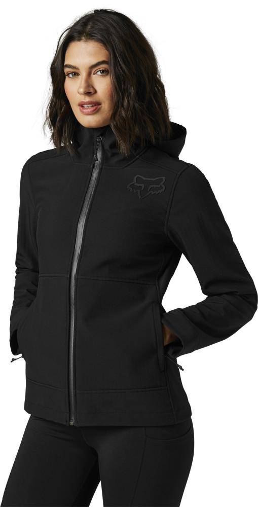 Fox wasserdichte Softshell-Pitjacke Black Größe XL Damen