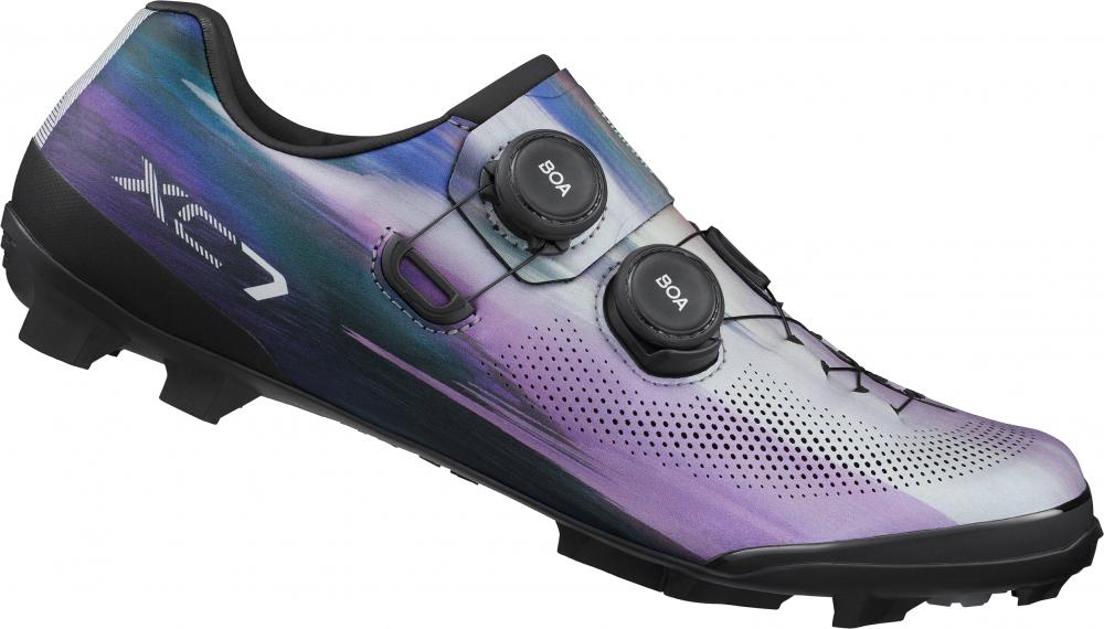 SHIMANO Fahrradschuhe XC703 MTB SPD Herren/Damen Größe 42 Lila