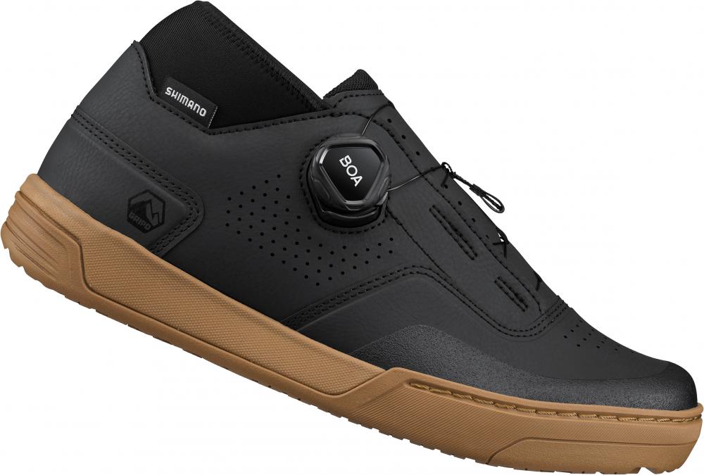 SHIMANO GF800 SCHUH WOMEN FLAT BLACK/AMBER Fahrradschuhe - 800,