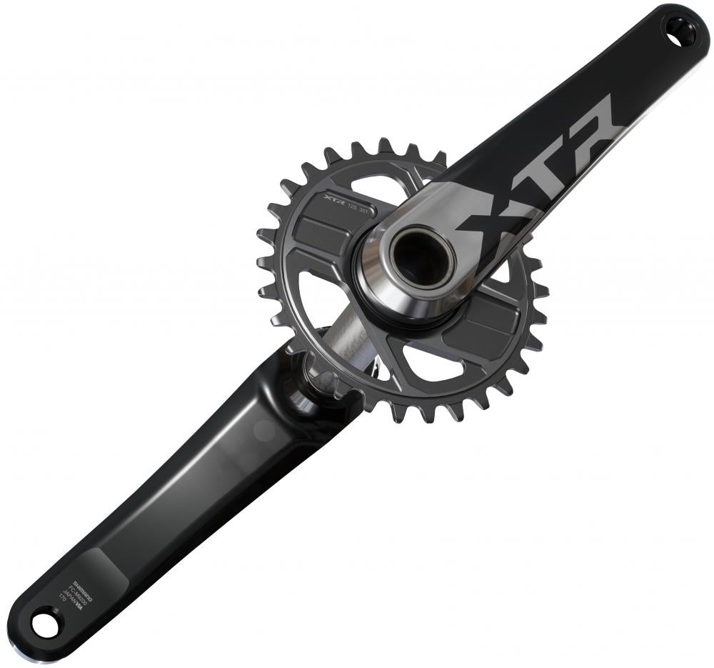 SHIMANO Kurbelarmset XTR FC-M9200 170mm - leichte High-Performance XC-Kurbel