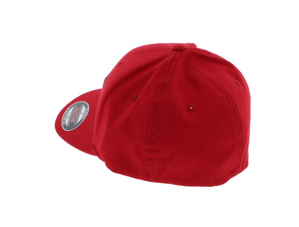 Fox Flexfit-Kappe Emblem rot Größe S/M