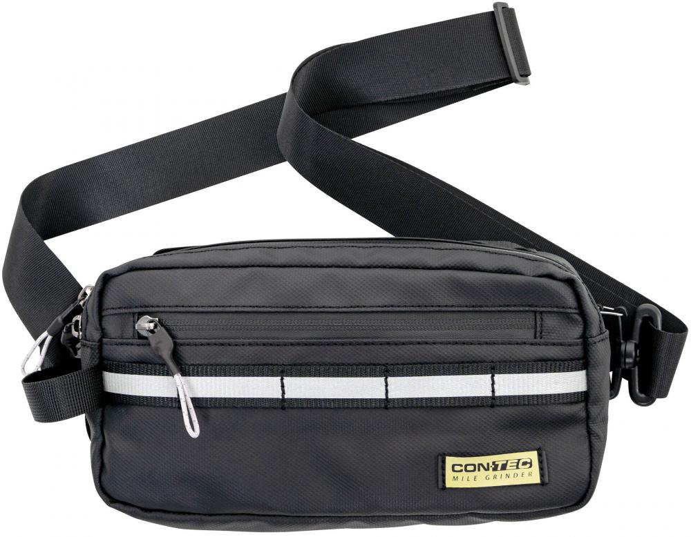 Contec Lenkertasche Mile Grinder Race 3 schwarz Größe 25x8.5cm 3 Liter