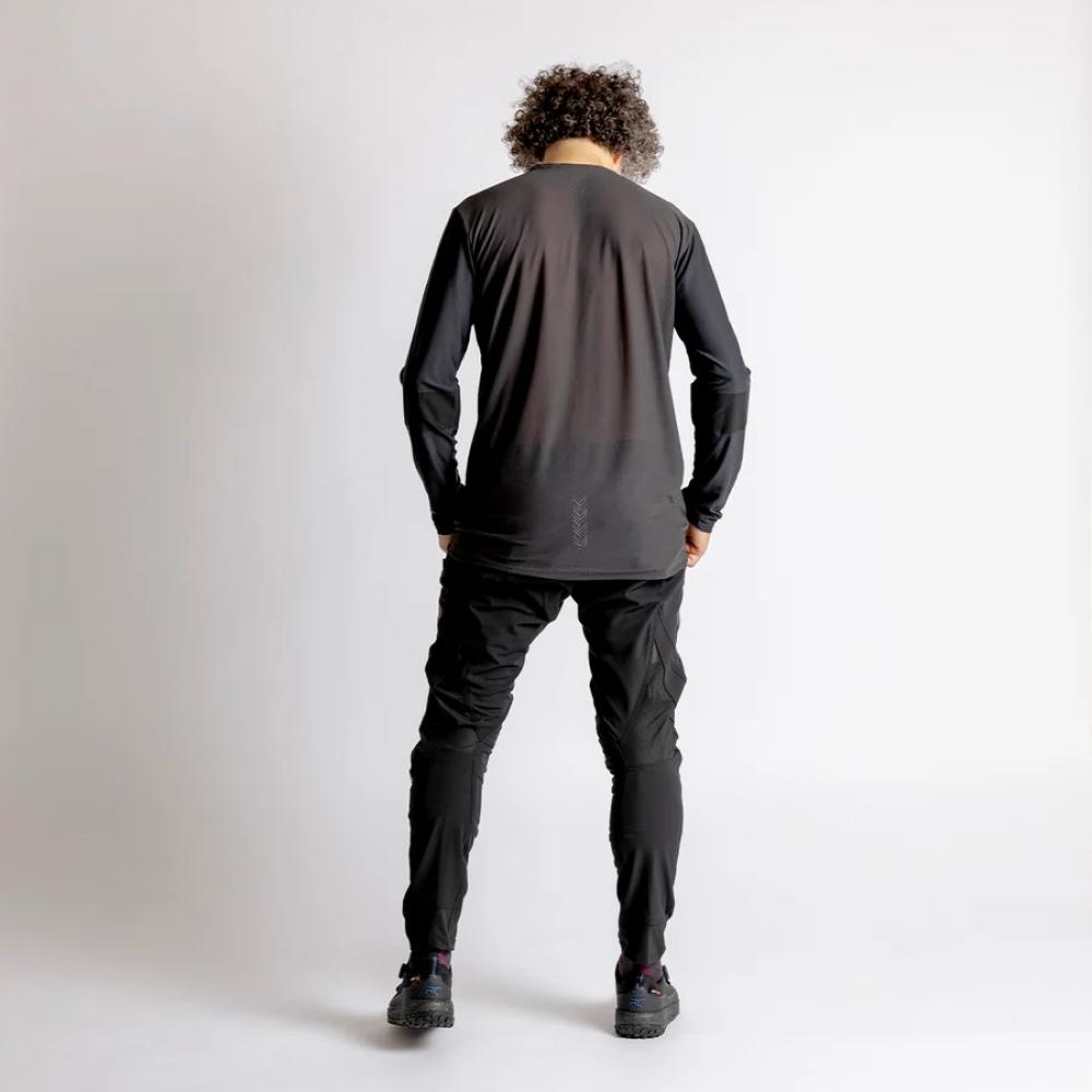 IXS Sports Division iXS Trigger EVO Long Sleeve Jersey M Anthracite-Black - renntaugliches Bike-Trikot