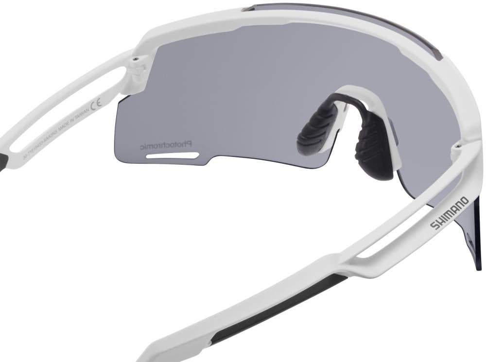 SHIMANO BRILLE EQUINOX PHOTOCHROMIC GRAY MATTE Einheitsgröße MATT - leichte Performance-Sportbrille