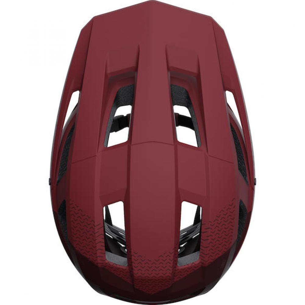 Limar Tonale Matt Amaranth M Rot - leichter All-Mountain & Enduro Fahrradhelm