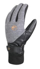 CHIBA All Natural Glove X-Warm - wasserdichte Winter-Radhandschuhe, dunkelgrau, Gr. M