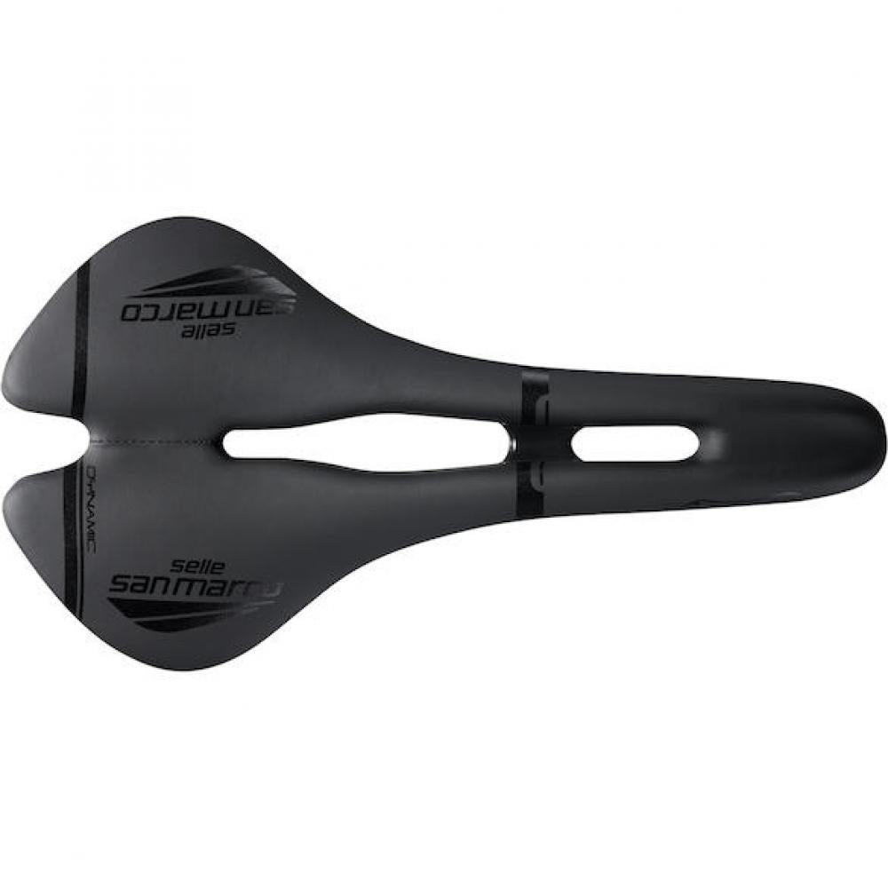 Selle San Marco Sattel Aspide Dynamic 142 x 277 mm Schwarz - leichter Performance-Rennradsattel