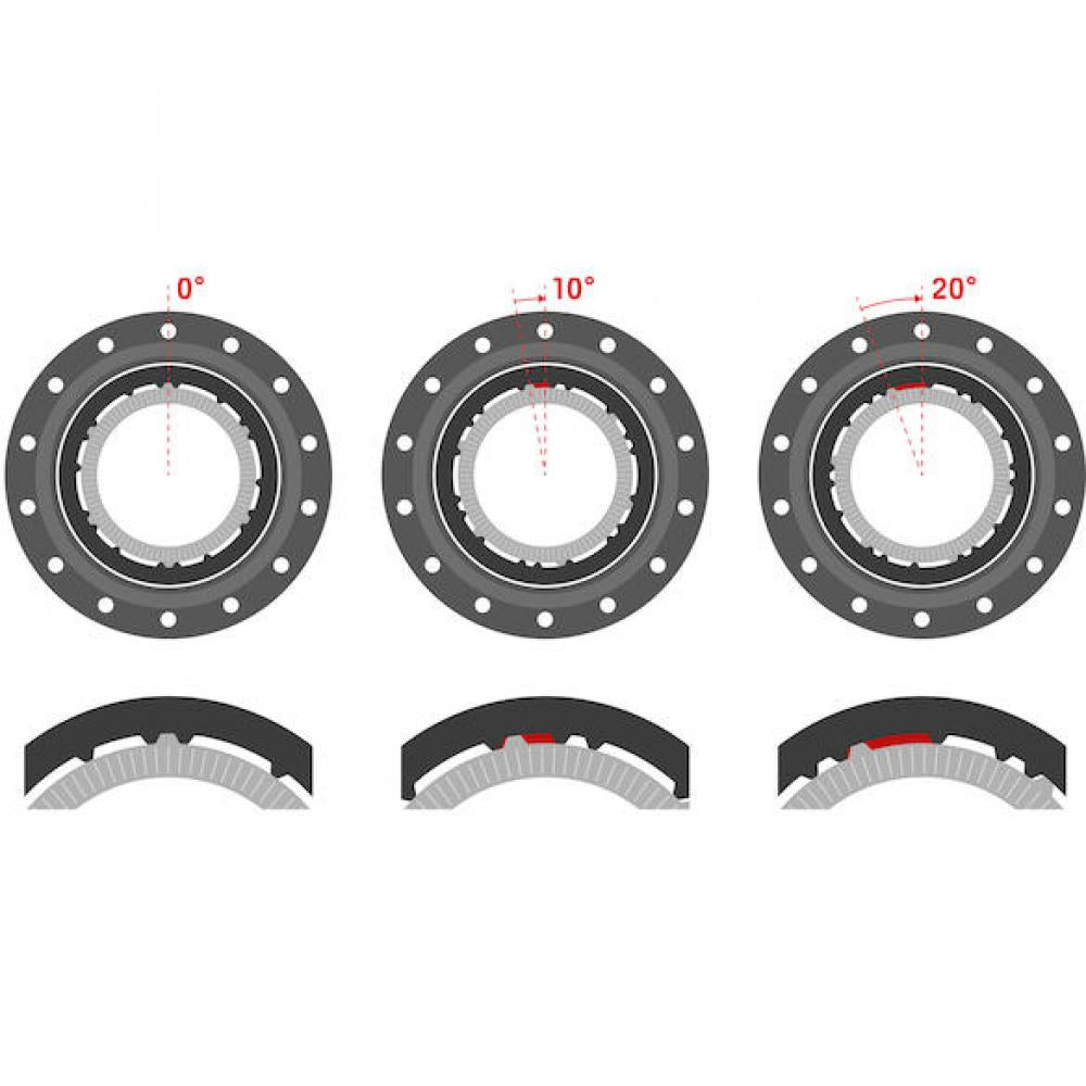 DT Swiss Adapter Upgrade-Kit Ratchet DEG DF Anti Pedal Kickback System für MTB - DT SWISSnohne WerkzeugnGröße: 90 Zähne Farbe: Silber VE: 1 Kit - Naben Umrüstkits Freilauf