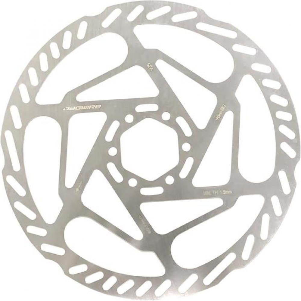 Jagwire Bremsscheibe Sport SR2 6-Loch 160 mm Silber - leise, starke Bremsperformance