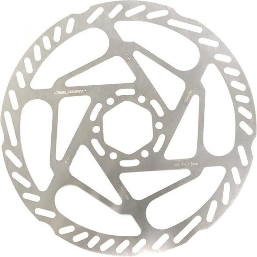 Jagwire Bremsscheibe Sport SR2 6-Loch 160 mm Silber - leise, starke Bremsperformance